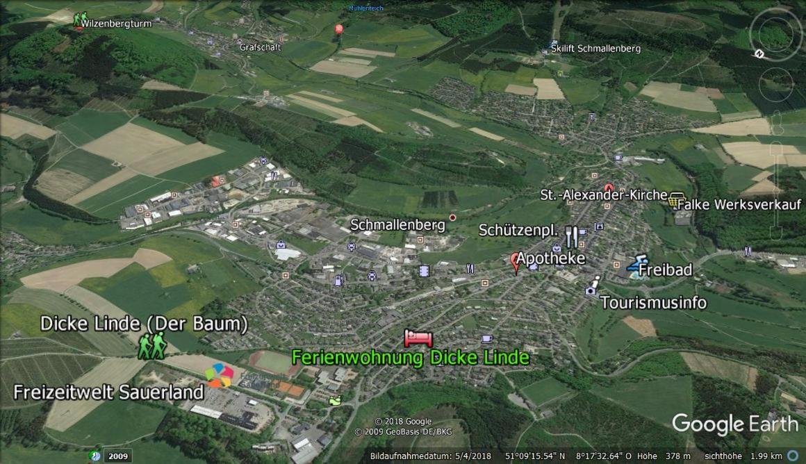 Ferienwohnung Dicke Linde Schmallenberg Esterno foto
